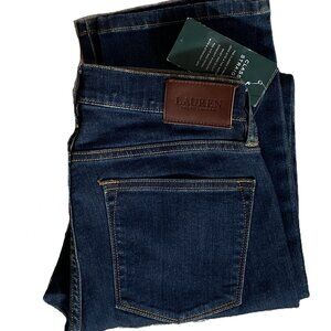 NEW Lauren Ralph Lauren Classic Straight Jeans US 2